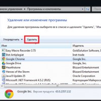 Удаляем Google Chrome и всего его компоненты