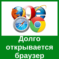 Долго запускается браузер – что делать?