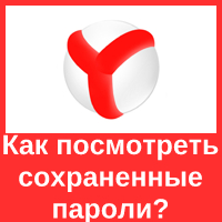Сохраненные пароли в браузере Яндекс – как посмотреть